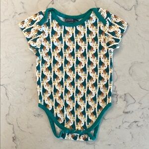 Giraffe Print Kids One Piece